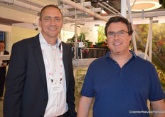 Frank Boers and Frank Bastiaansen of Meteor Systems. The 1st takes over from the 2nd